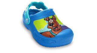 gefüttert Kids Scooby Doo Lined Custom Clog Blau 12736 408