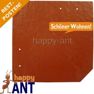 800 Stück Fassadenplatten 20 x 20 cm, klassikrot m. Struktur auf 2