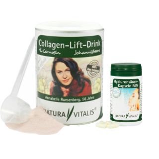 105€/kg) Natura Vitalis Collagen Lift Drink 400g+L Carnosin +80MM