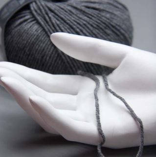 Lana Grossa Merino superfein Cool Wool 412 dunkelgrau 50g