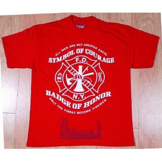 Shirt mit FEUERWEHR Motiv   FDNY   Fire Department of New York   mit