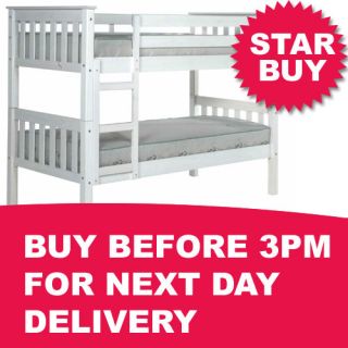 SOLID PINE BUNK BED SET AND/OR MATTRESSES RRP £399