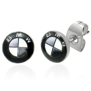 The Stainless Steel Jewellery Shop   7mm BMW   Ohrstecker Ohrringe