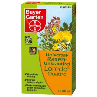 400 ml Bayer Universal Rasenunkrautfrei Loredo Quattro