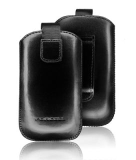 Handytasche SLIM f Blackberry RIM Porsche Design P9981 Tasche schwarz
