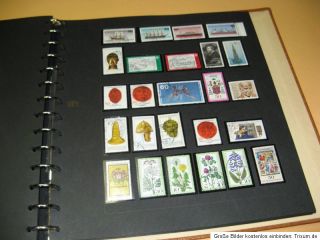 Bund Sammlung aus 1949  1983 im Safe Album Blätter selbst gestaltet