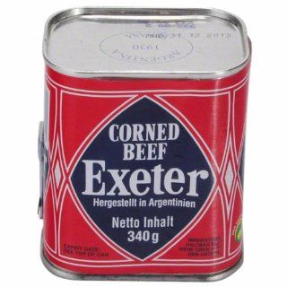 Exeter Corned Beef   1 x 340 g Lebensmittel & Getränke