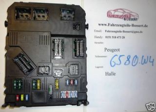 Peugeot 407 Steuergerät BSI   Modul Sicherungsbox NEU 9655708380 BSI