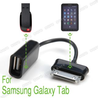 Micro USB Host OTG Kabel Connection Kit Adapter fuer Samsung Galaxy