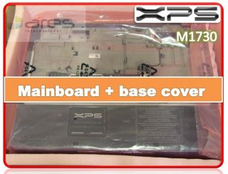 Dell XPS M1730 Laptop Complete Bottom Base Unit Mainboard + Plastics