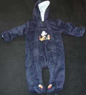 Disney Baby Wagenanzug dunkelblau mit Winnie Pooh Puuh Tigger Gr 3 6