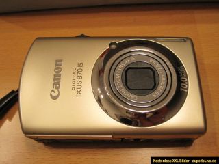 Canon Digital IXUS 870 IS, sehr guter Zustand OVP