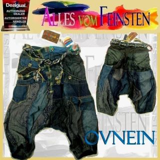 DESIGUAL Hose Jeans Pant Haremshose OVNEIN GR 42