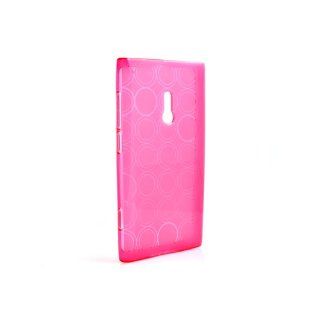 System S Silikonhülle Tasche Case Cover Schutz Hülle Pink für Nokia