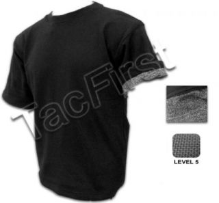 TacFirst schnitthemmendes T Shirt Level 5 höchster Schnittschutz Gr