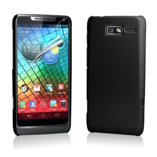 Hybrid Hard Case Cover For Motorola XT890 RAZR i + Screen Protector