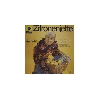 Zitronenjette   mit Henry Vahl (in der Titelrolle) [Vinyl LP]. 