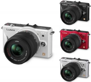 Panasonic Lumix DMC GF2KEG W Systemkamera (12 Megapixel, 16 fach opt