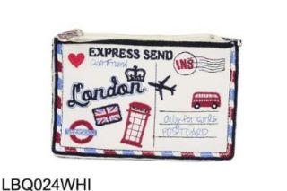 London Postkarte Geldbörse Schuhe & Handtaschen