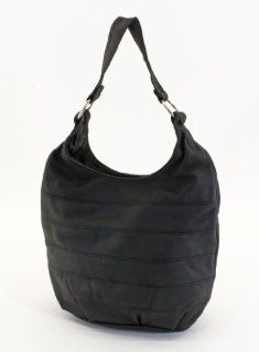 modische Handtasche, Shopper, MILLA Tasche aus Kunstleder, schwarz