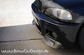 BMW E46 M3 Splitters / Flaps / Carbon Ecken   M3 Stoßstange