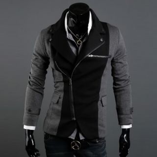 New Mens Slim Fit Kleine Anzug / Mantel / Jacke XS S M L und Farbe