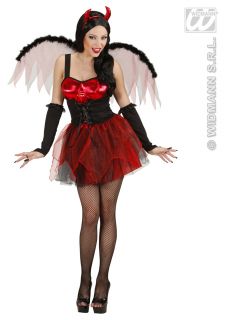 Sexy Teufelin Kostüm Halloween Karneval Teufel Damen Gr. L 42 44