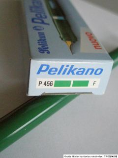 Pelikano P 456 vergoldeter Edelstahlfeder antimacchia OVP Größe F