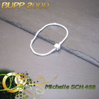Armband für Bead Elemente 925 Silber Plattier 18 21cm (458)