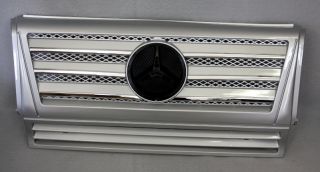 Kühlergrill Grill Mercedes G Klasse W463 Silber   Chrom