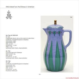 Fachbuch Wächtersbacher Steingut, Keramik der 20er Jahre, Art Déco