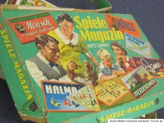 Dachbodenfund  3 Spiele aus den 60er Jahren