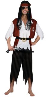 Seeräuber Freibeuter Pirat Männer Verkleidung Halloween Karneval
