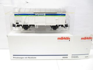 Märklin 58265 Spur1 Güterwagen PointS mit Schlusslicht DB EP 4 OVP