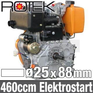 Dieselmotor 12PS Dumper Motor 460ccm Einachsmotor Kleindiesel 8 8kW