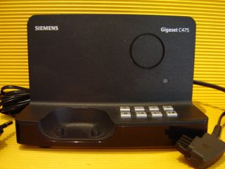 Siemens Gigaset C 475 analoge Basis mit Anrufbeantworter fuer C47h