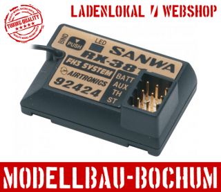 SANWA RX 462 Empfaenger 2.4GHz FH 4T, SSR Technik, 4 Kanal