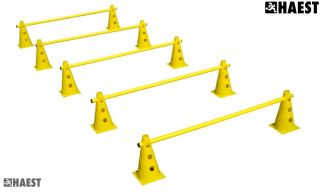 Steckhürden Set für Koordinationstraining gelb