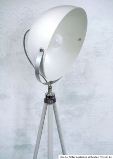 XL Tripodlampe Dreibein Strahler Lampe Tripod Loft Stativ Leuchte