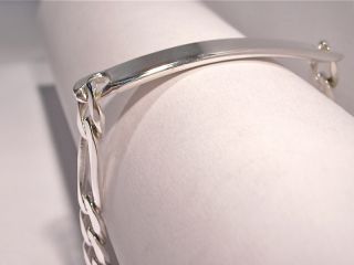 Identitäts Armband 925 er Silber / 21,0 cm