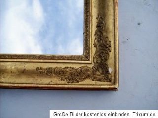 19. Jh. Rahmen Spiegel Bilderrahmen alt Empire Biedermeier ca.72 x 50
