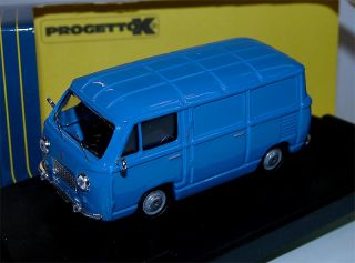 Progetto PK 490 Fiat 850 T Furgone Stradale Transporter 1965 blau 1 43