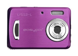 Easypix Style V512 5,0 MP Digitalkamera   Rosa 4260041680586