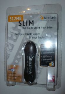 512 MB Swissbit Swissmemory flash4bit Flash Drive Slim USB Stick