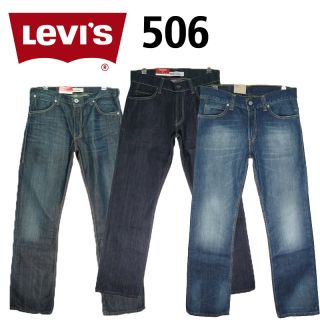 Levis® 506 Standard Fit Herrenjeans NEU Hose Jeans   Blau Dunkelblau