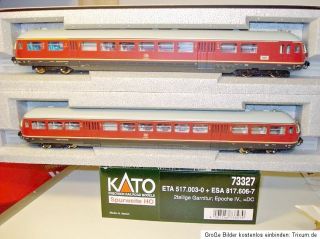 Kato 73327 Akku Triebwagen ETA 517.003 0 + ESA 817 616 DB Ep.4,mit DSS