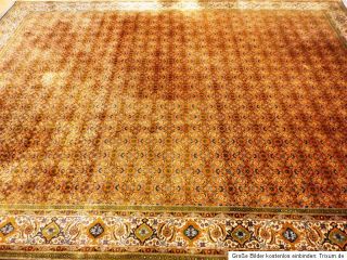 Echter Iran Bidjar Korkwolle 350x257 cm TOP Orientteppich Teppich