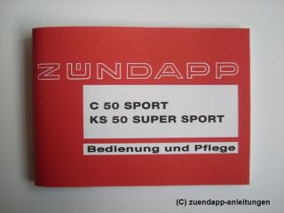 Zündapp C 50 Sport, KS 50 Super Sport Typen 517, KS50, C50
