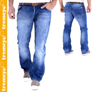 JACK & JONES Jeans Rick Four Comfort Fit Relexed Herren Hose Denim