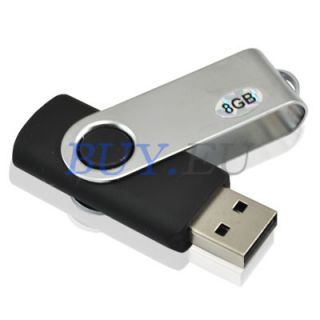 8G 8GB USB 2.0 Flash Memory Stick Jump Drive Fold Pen